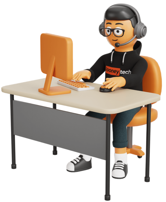 A LooneyTech engineer providing Google Workspace support